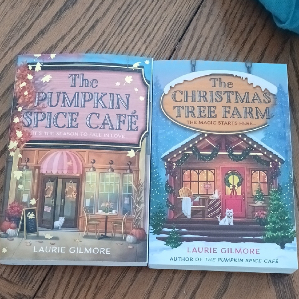 The Pumpkin Spice Café and The Christmas Tree Farm Books